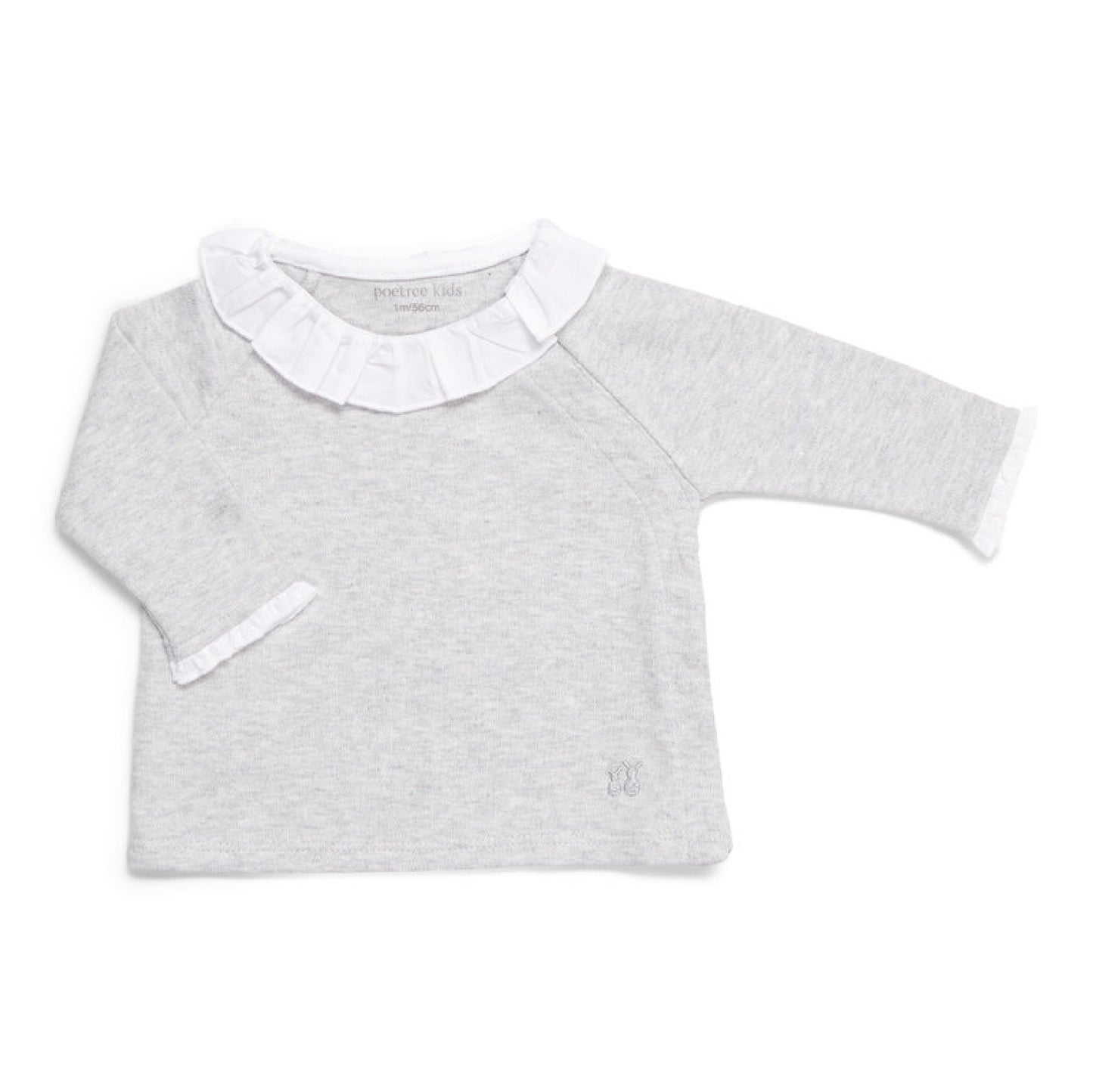 shirt + broek, grijs - POETREE KIDS