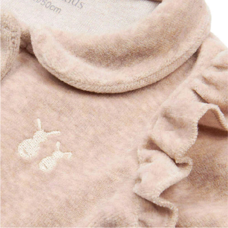 babypak, velours girl, camel - POETREE KIDS