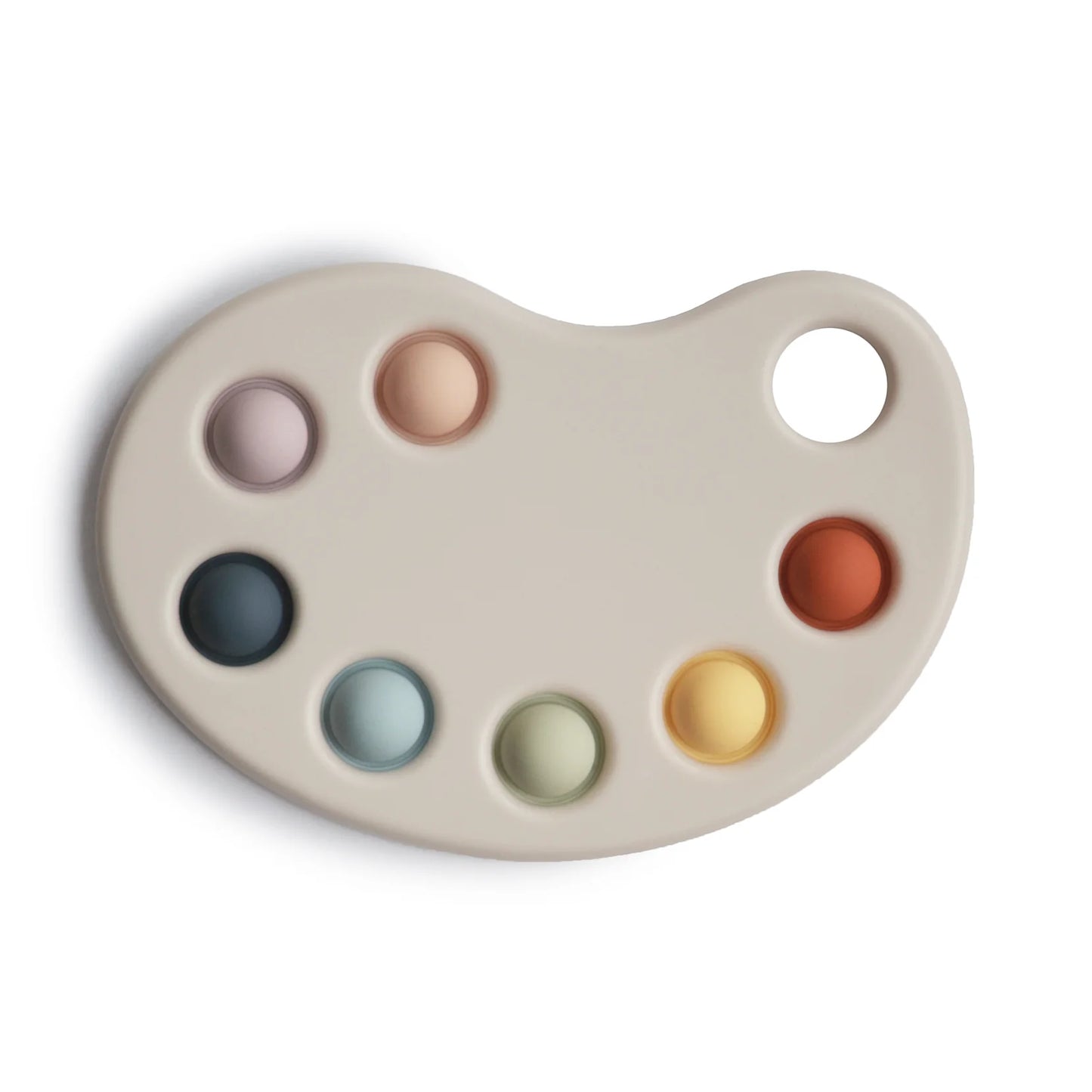 press toy paint palette - MUSHIE
