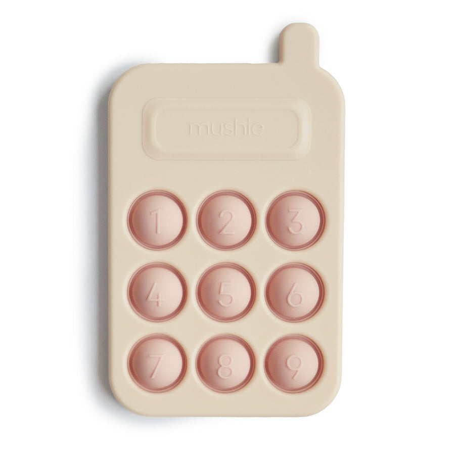 press toy telephone, blush - MUSHIE