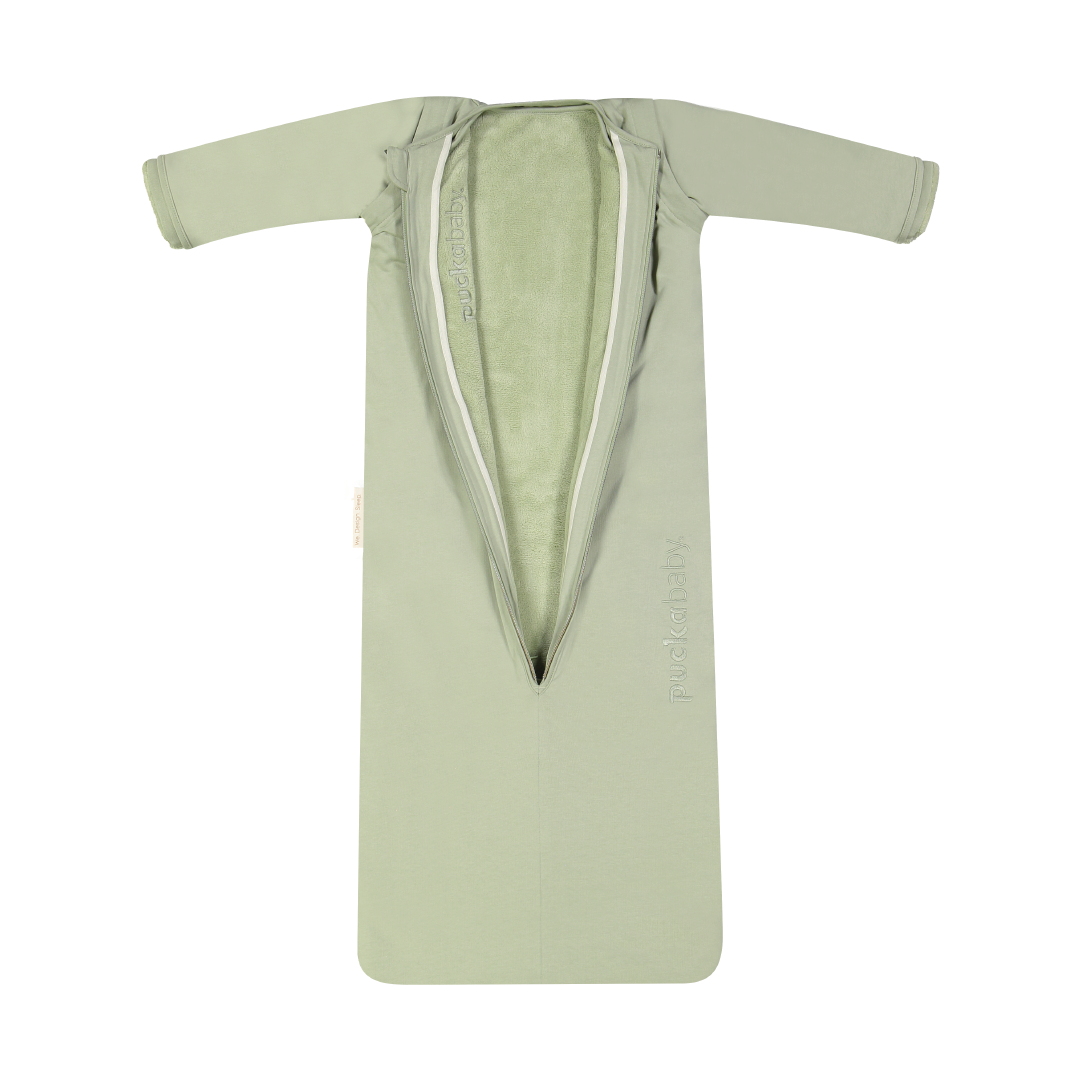 slaapzak 4 seizoenen, olive, 0.25 - 2.50 TOG - PUCKABABY