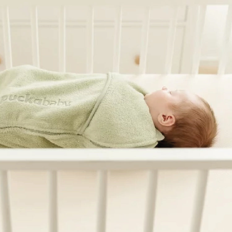 inbakerslaapzak piep, olive , 2.0 TOG – PUCKABABY