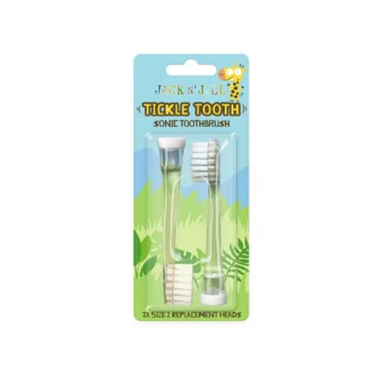 opzetborstels tickle tooth, 2 stuks - JACK N' JILL