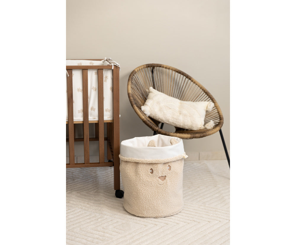 opbergmand L bear, creme - PERICLES