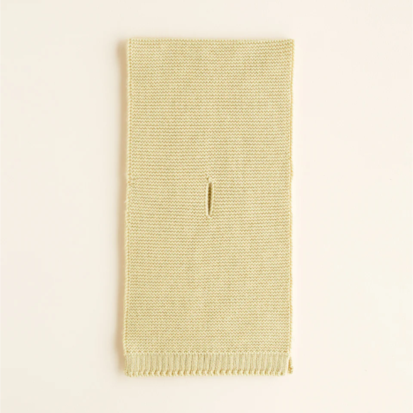 sjaal ivo, light yellow - HVID