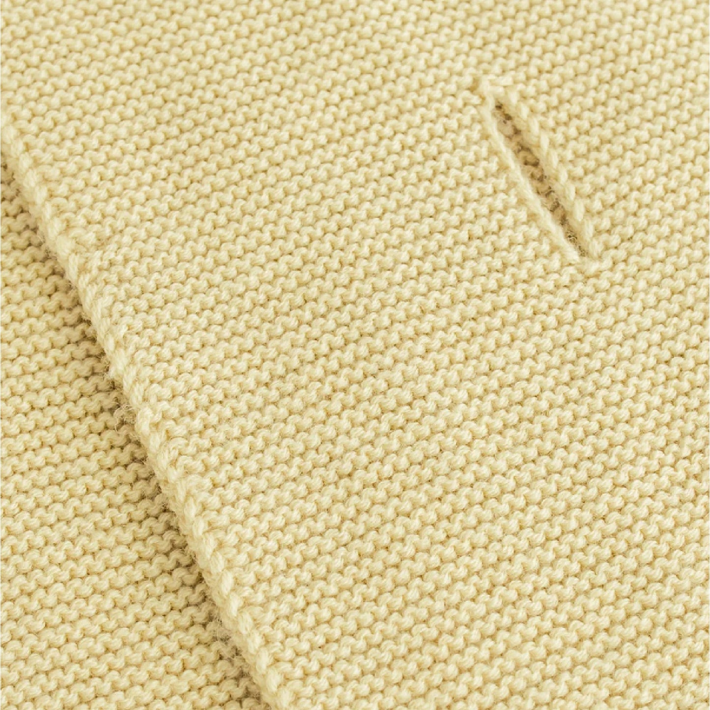 sjaal ivo, light yellow - HVID