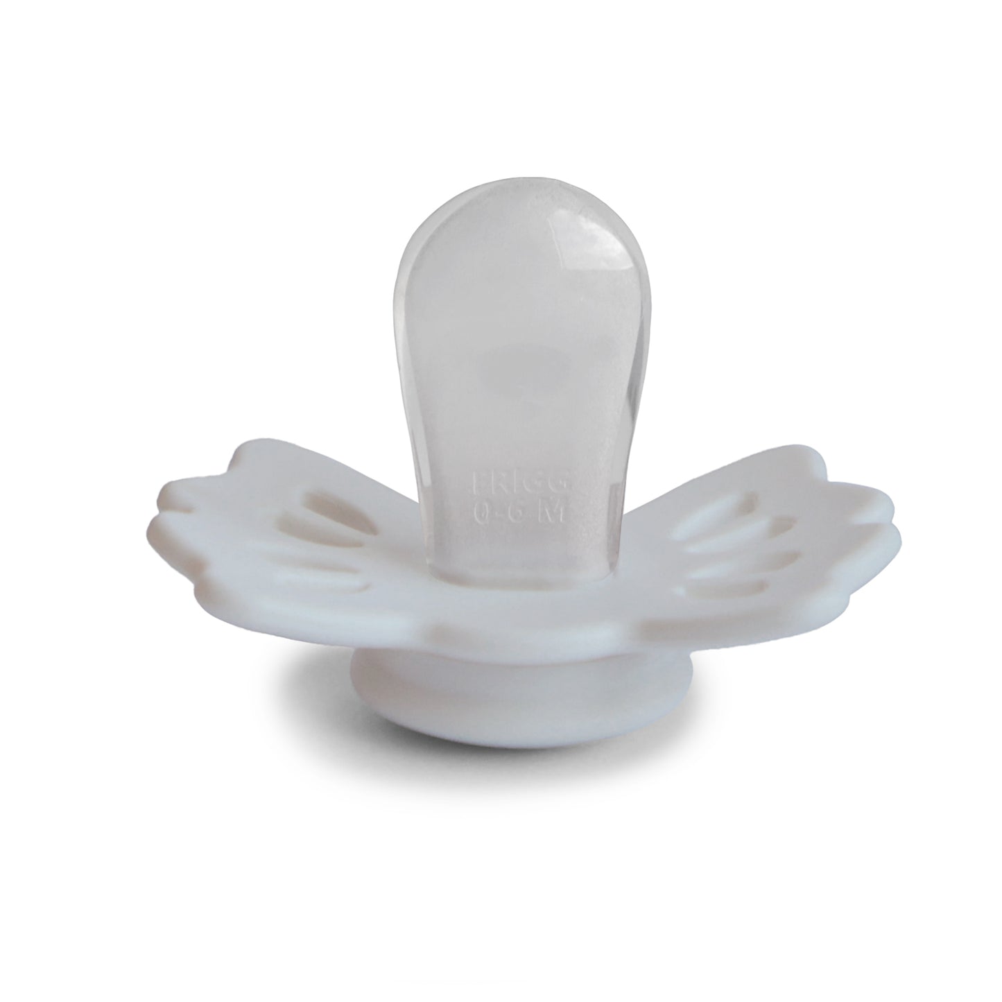 fopspeen lucky silicone, cream, 0-6 mnd. – FRIGG