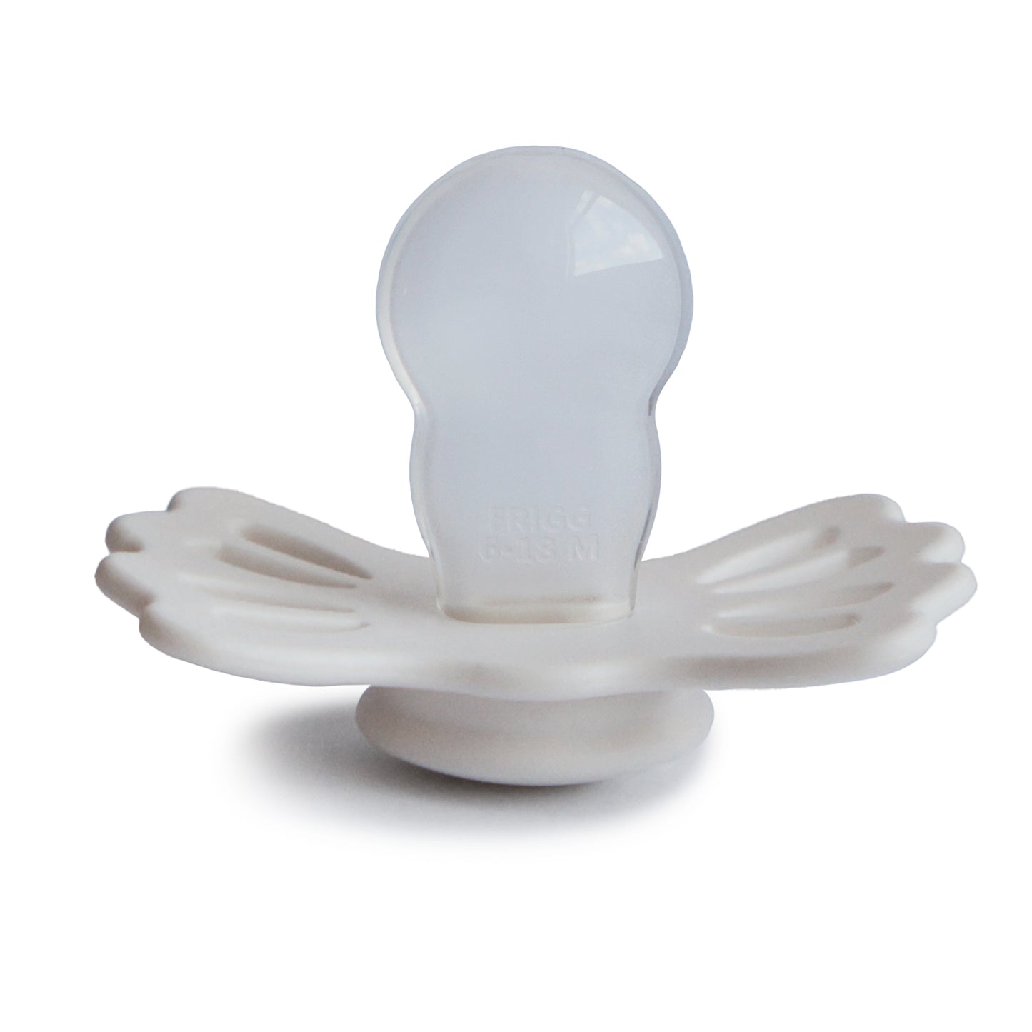 fopspeen lucky silicone, cream, 6-36 mnd. – FRIGG