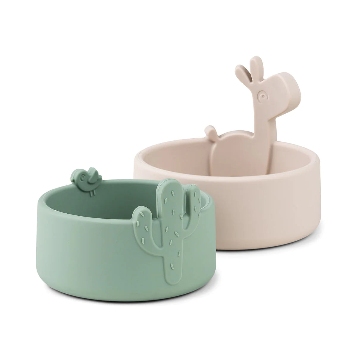 eetkommen set lalee, sand/green – DONE BY DEER