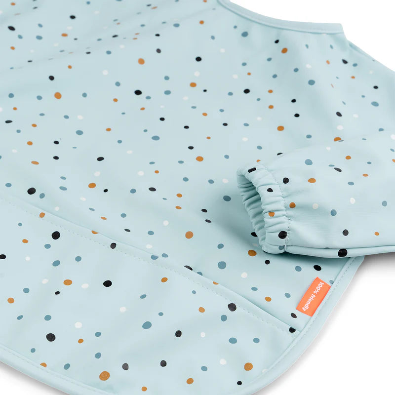 afwasbare slab happy dots, blue - DONE BY DEER