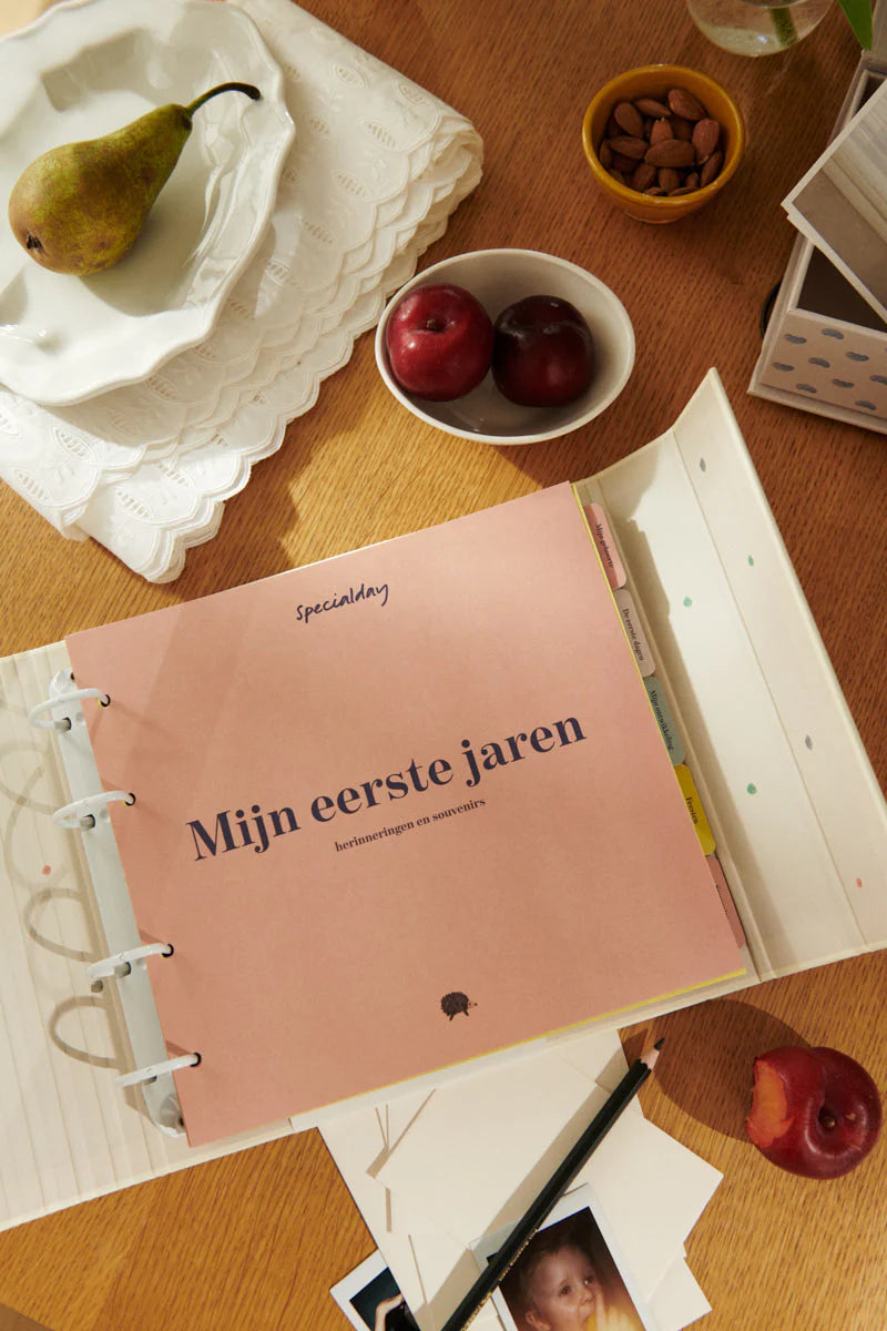 babyboek 'mijn eerste jaren', herinneringen & souvenirs - SPECIALDAY