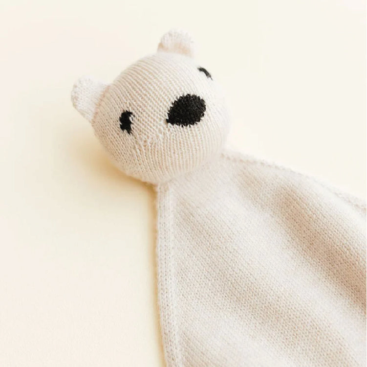 knuffeldoekje teddy tokki, cream – HVID