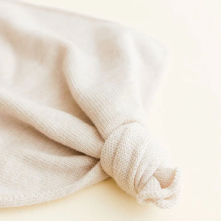 knuffeldoekje teddy tokki, cream – HVID