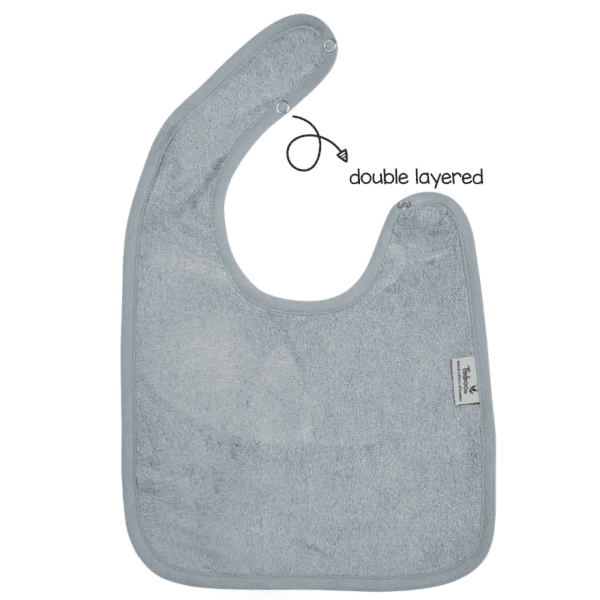 slabbetje dubbellaags, moon blue - TIMBOO