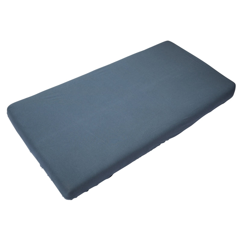 hoeslaken bamboe, 90 x 40 cm, marin – TIMBOO