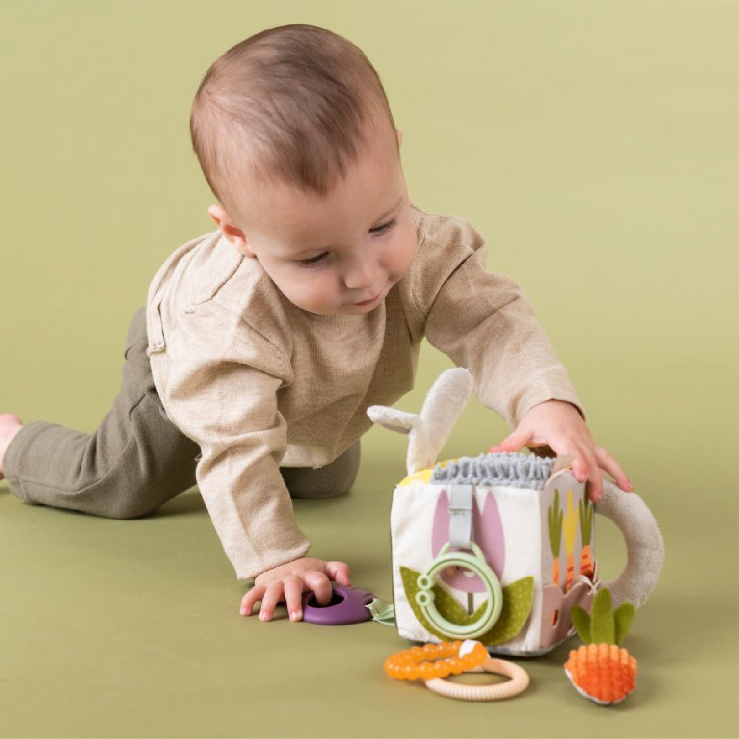 activiteitenspeeltje urban garden cube - TAF TOYS