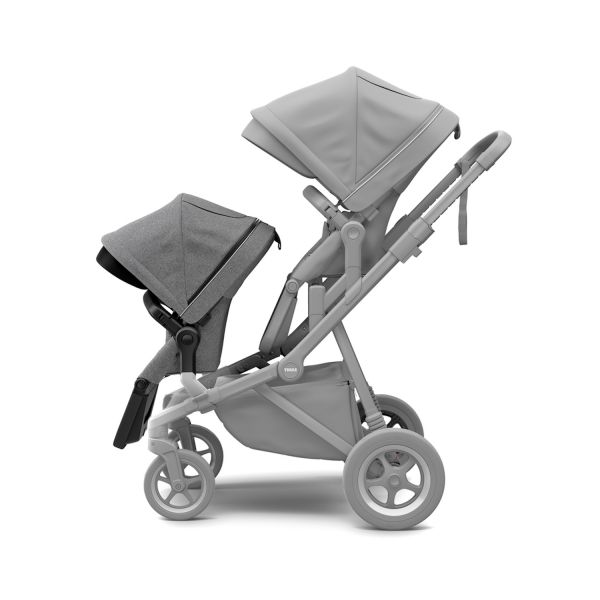 sibling seat sleek, gray melange - THULE