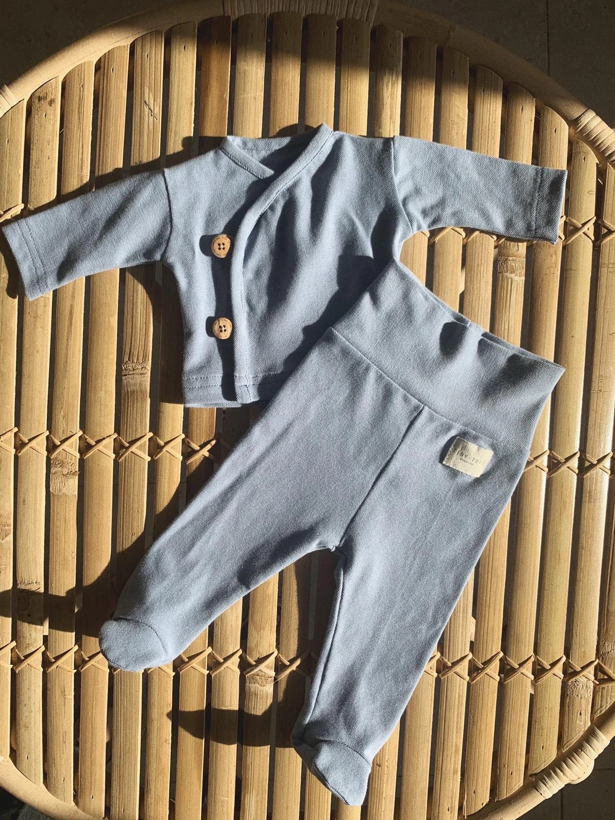 shirt celosia, ocean blue - TINY TOTS