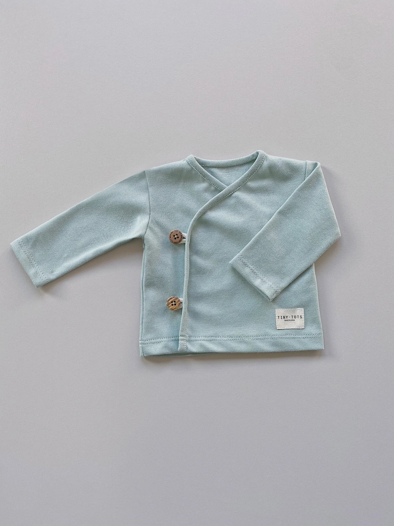 shirt celosia, mint green - TINY TOTS