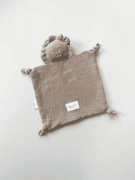 doudou lion, coffee - TINY TOTS