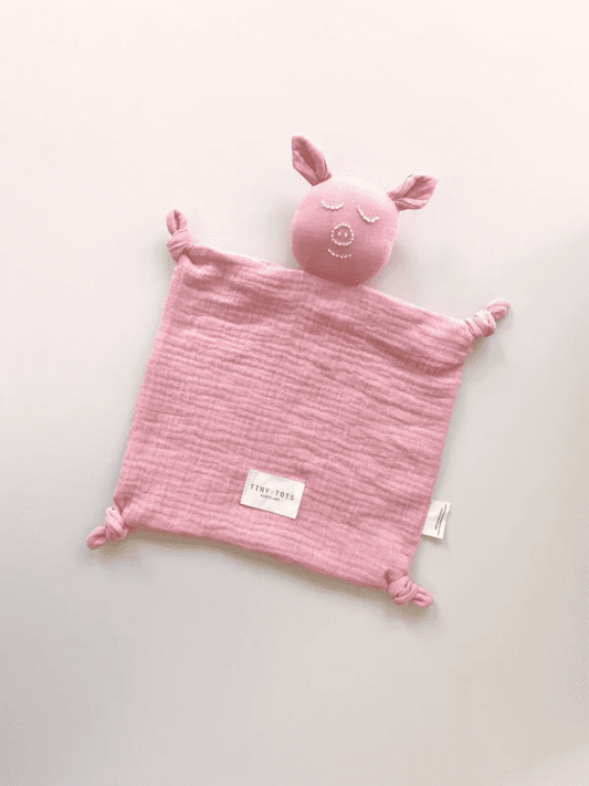 doudou piglet, cute pink - TINY TOTS