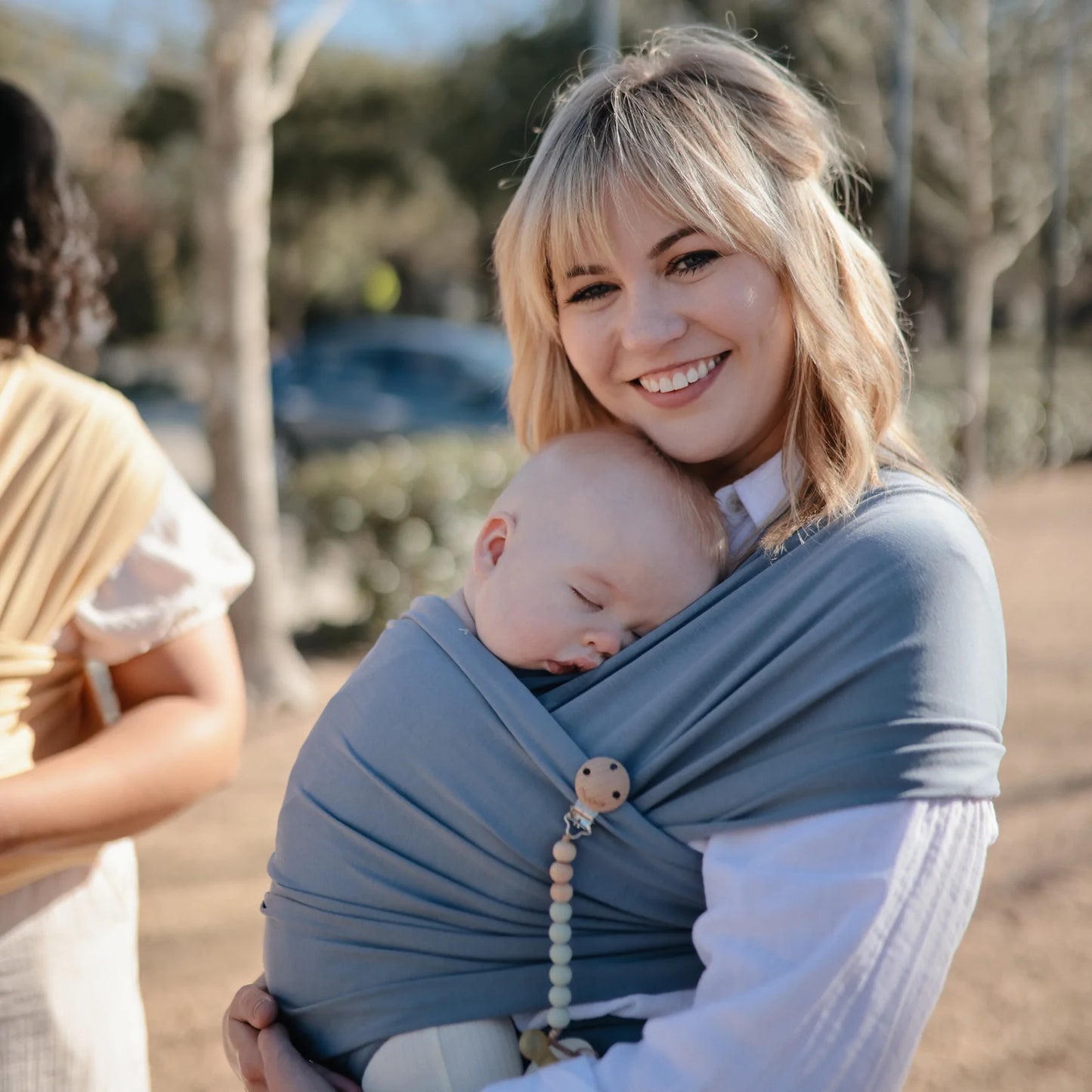 draagdoek baby wrap, tradewinds - MUSHIE