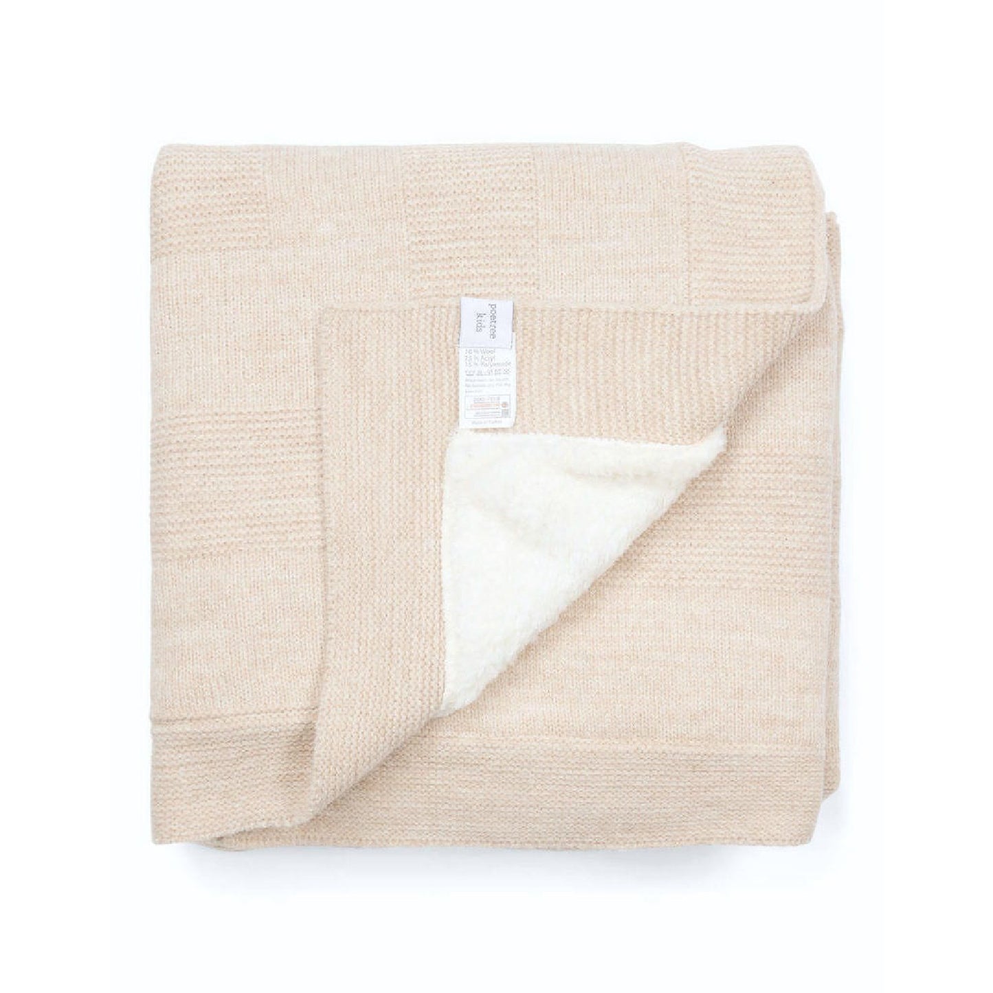wiegdeken aspen, camel - POETREE KIDS
