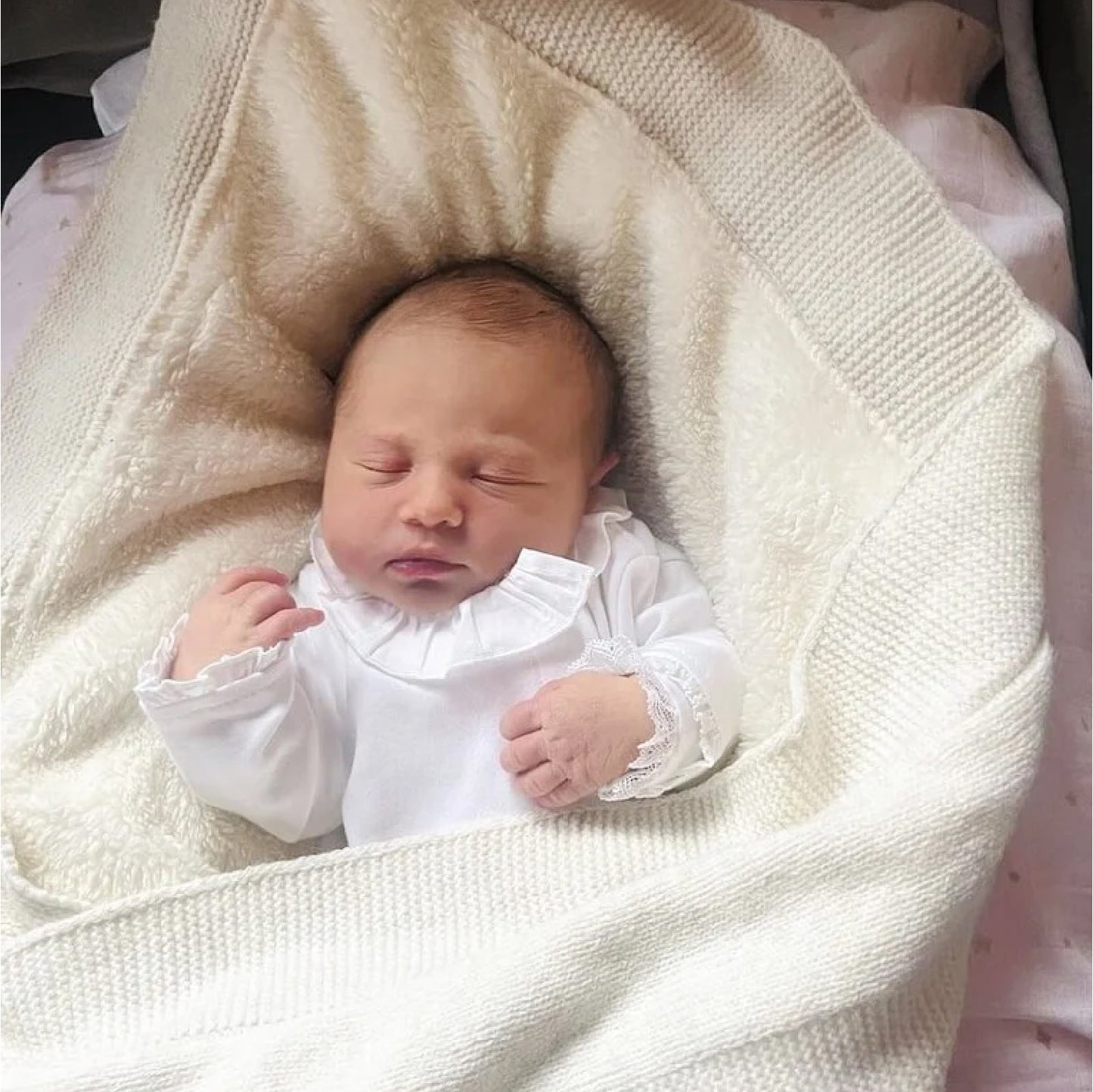 wiegdeken aspen, off white - POETREE KIDS