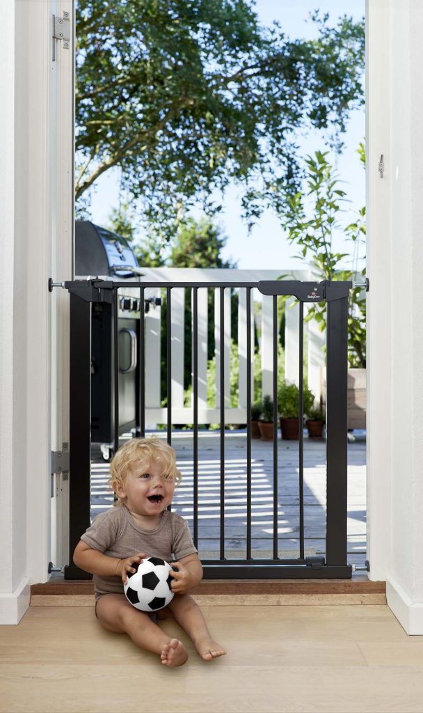 deurhek asta, zwart - BABYDAN