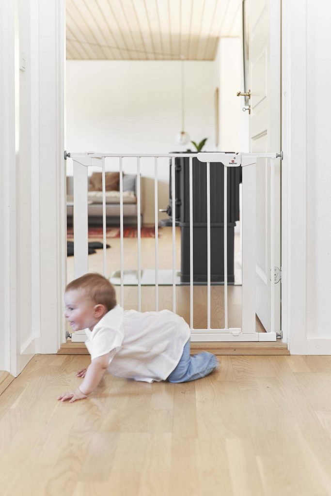 deurhek asta, 2 verlengstukken, wit - BABYDAN