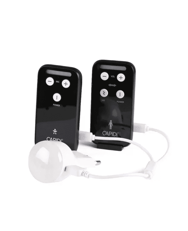 babyfoon dect, zwart - CAPIDI