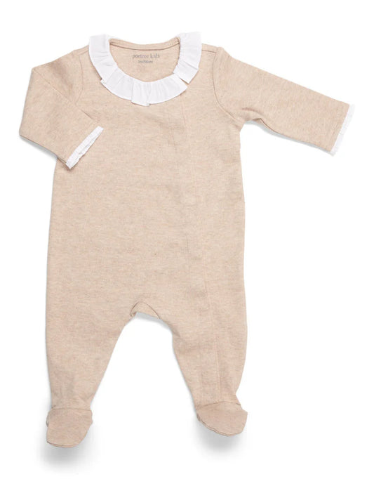 babypak ruffle, light camel - POETREE KIDS