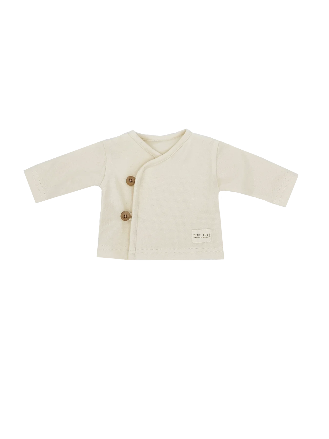 shirt celosia, ecru - TINY TOTS