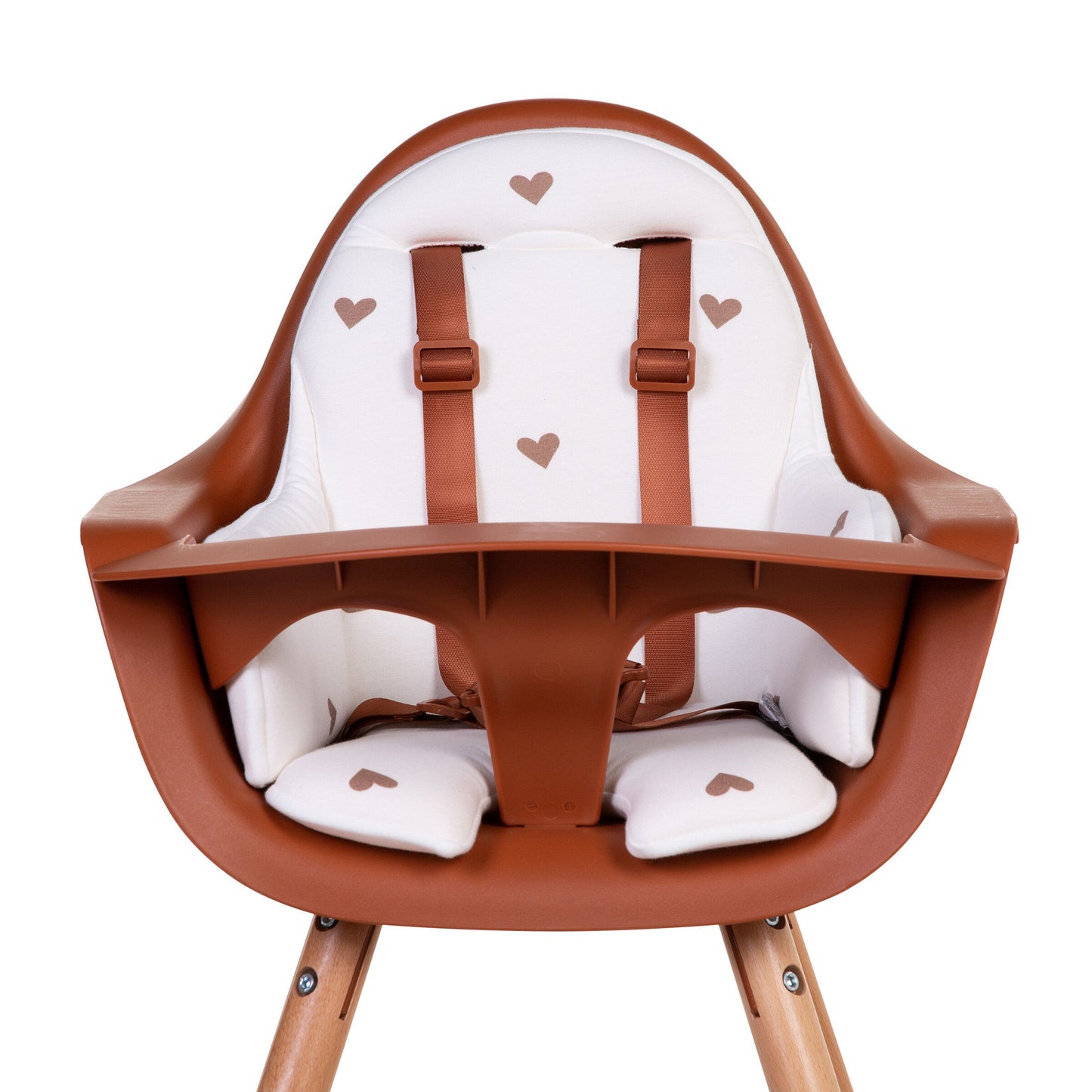 meegroeistoel evolu 2, stoelverkleiner, jersey hearts - CHILDHOME