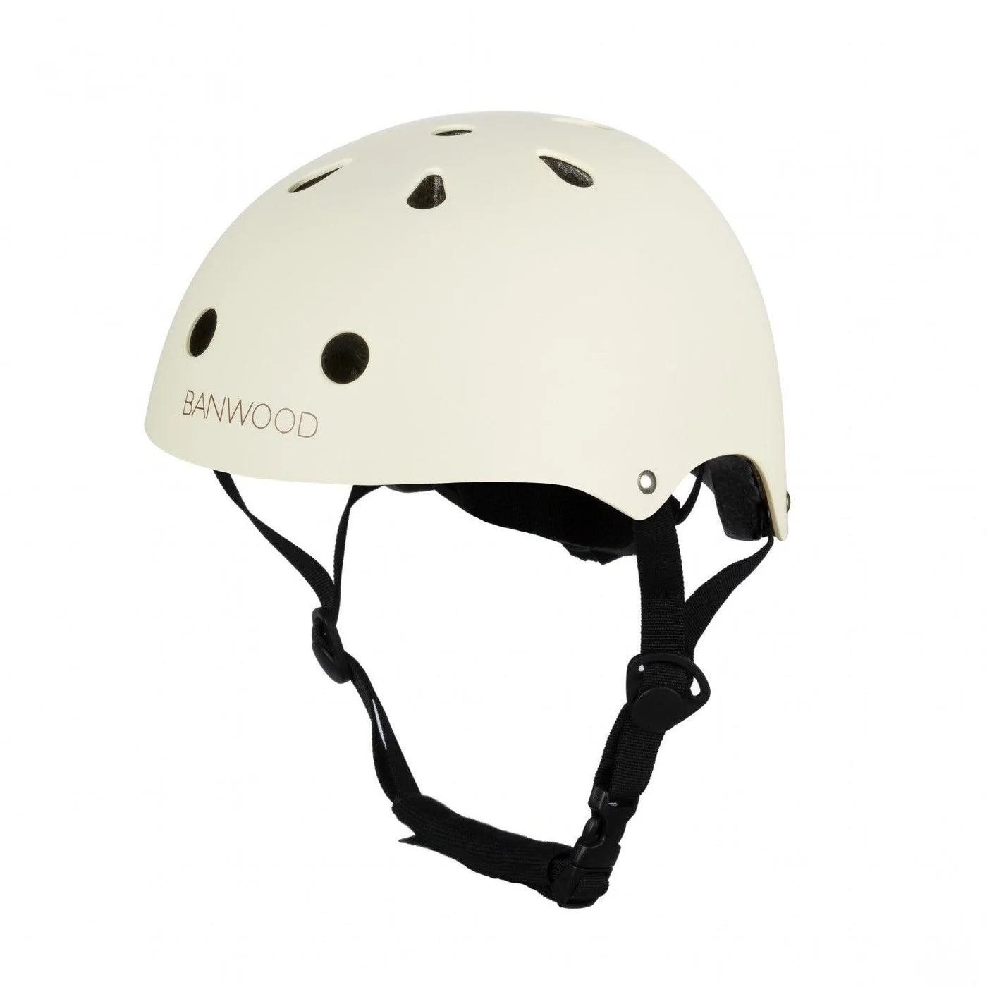 fietshelm, matte cream - BANWOOD