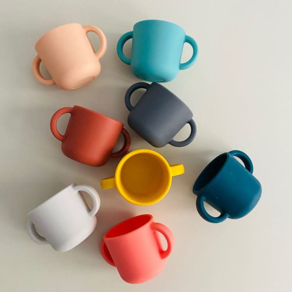 drinkbeker set, mimosa/coral - EKOBO