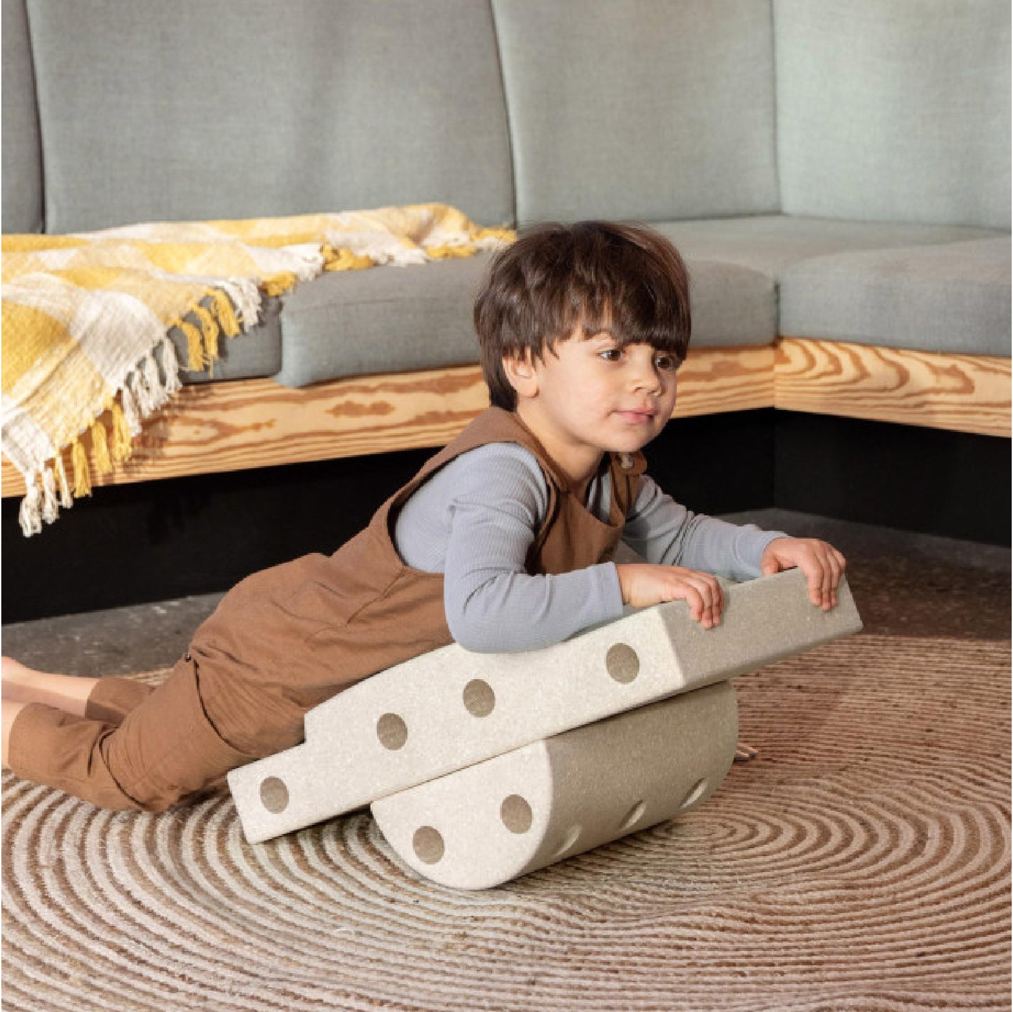 curiosity set, sand grey/honey yellow - MODU