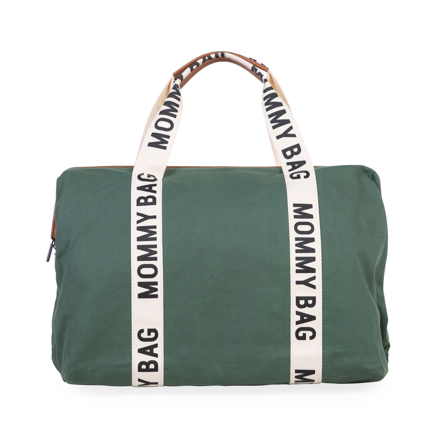 luiertas 'mommy bag' signature, canvas groen - CHILDHOME