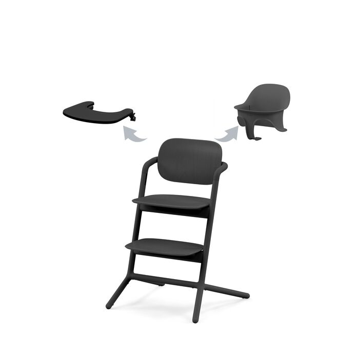meegroeistoel LEMO 3-in-1, stunning black - CYBEX