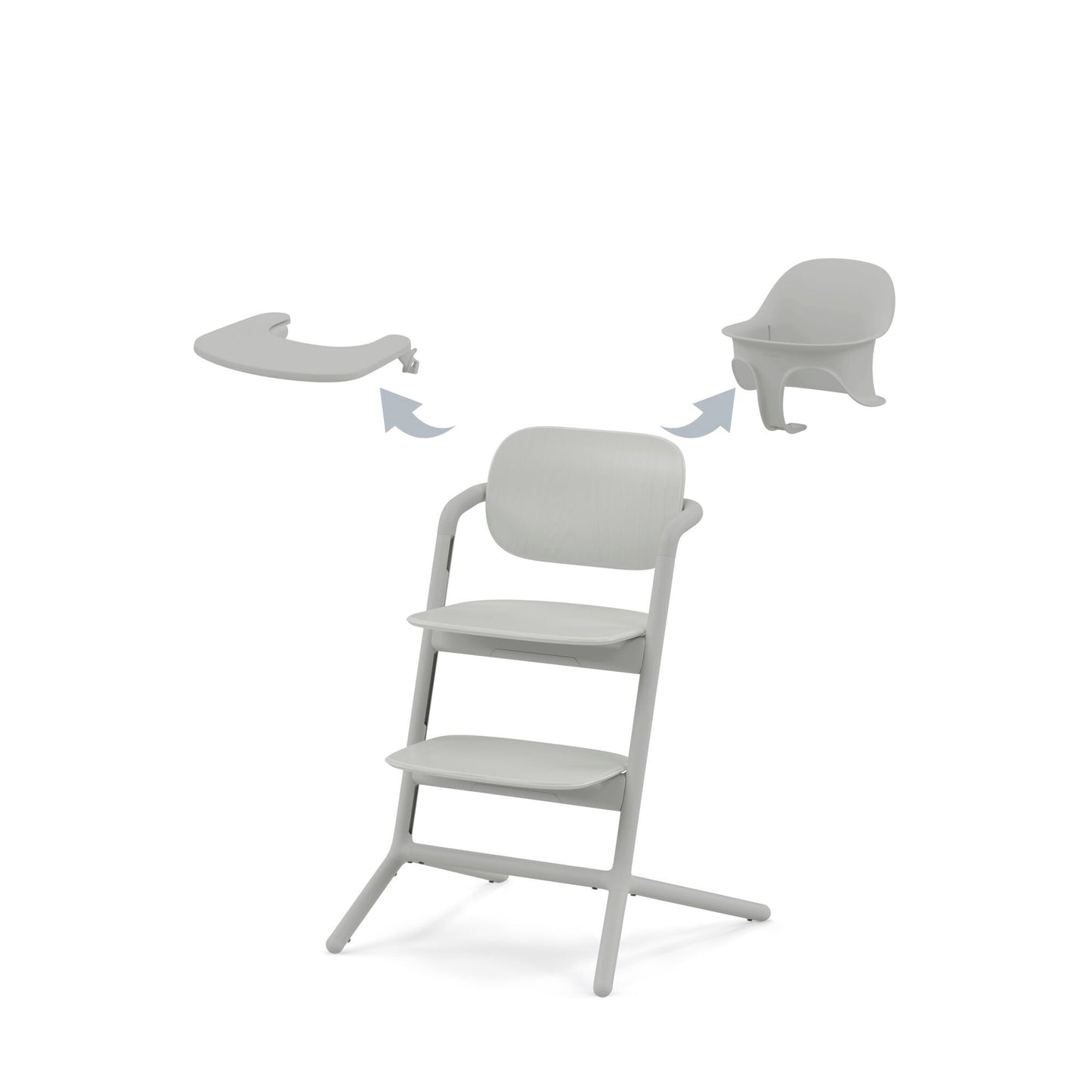 meegroeistoel LEMO 3-in-1, suede grey - CYBEX