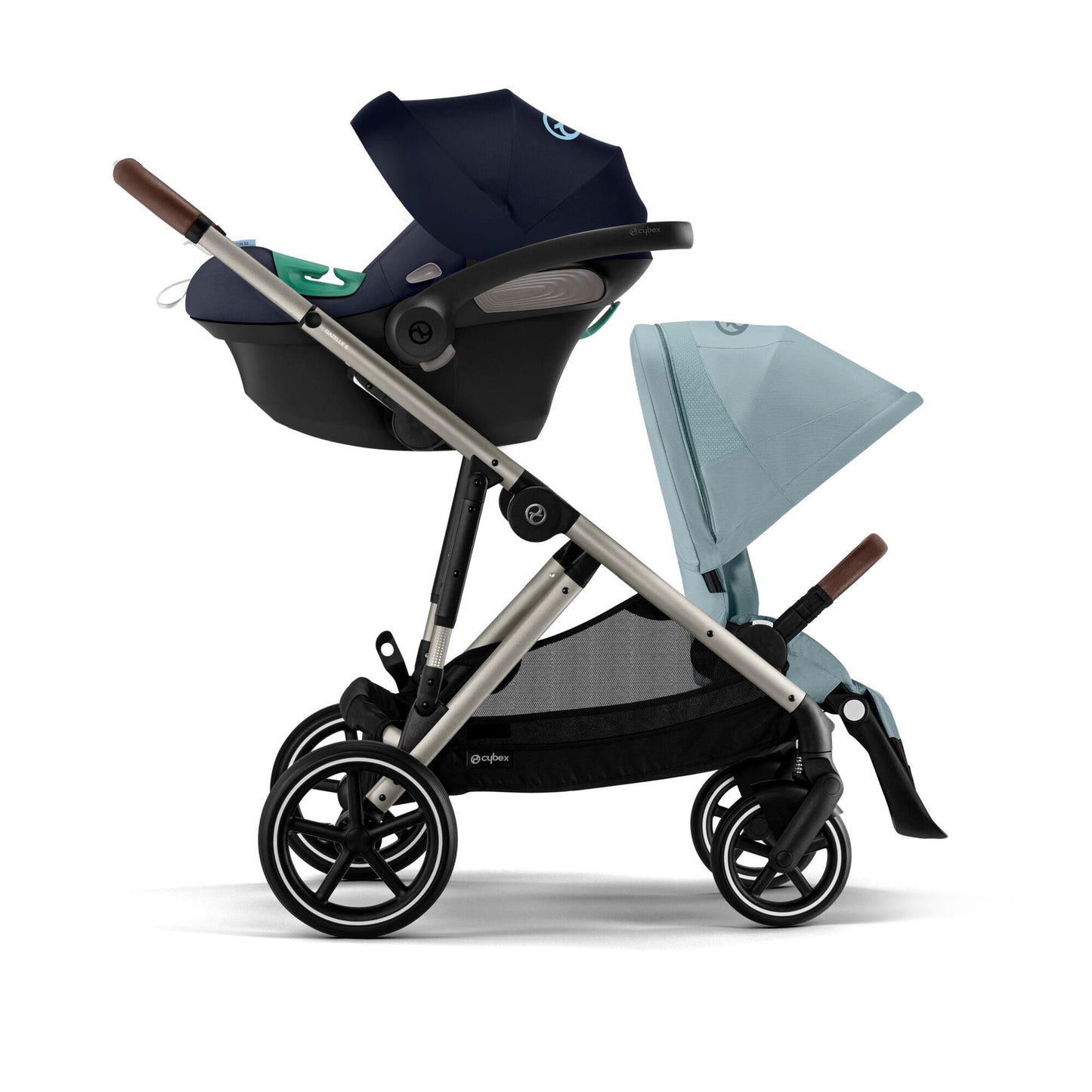 kinderwagen Gazelle S, sky blue (taupe frame) - CYBEX