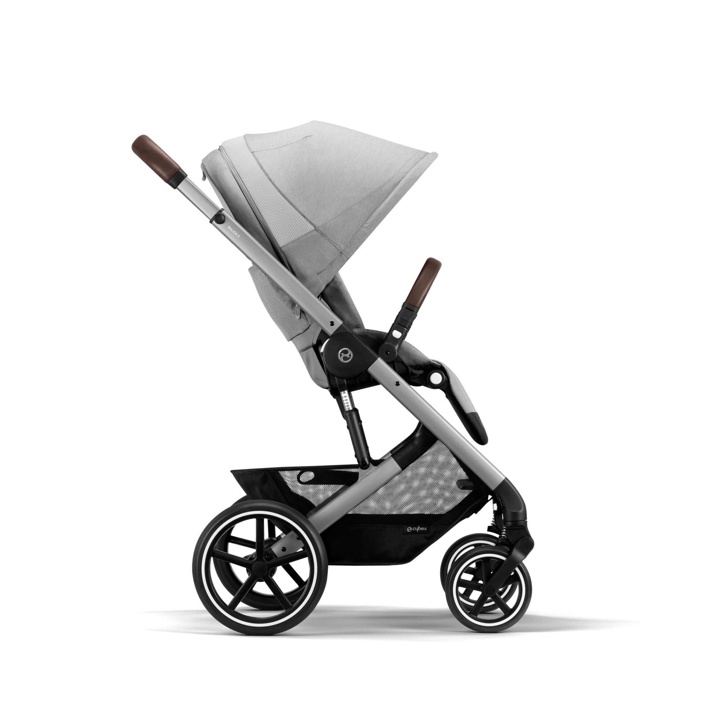 kinderwagen Balios S Lux, lava grey (silver frame) - CYBEX