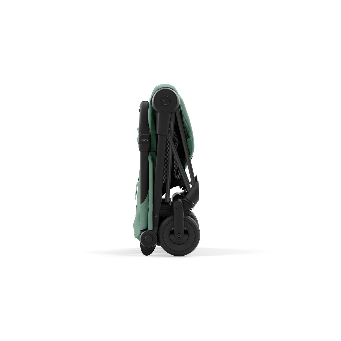 compacte buggy coya, leaf green/matt black frame - CYBEX