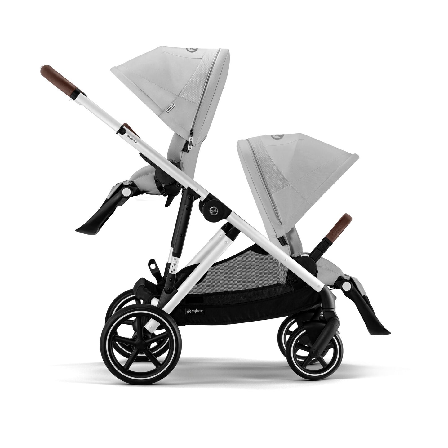 kinderwagen Gazelle S, lava grey (silver frame) - CYBEX