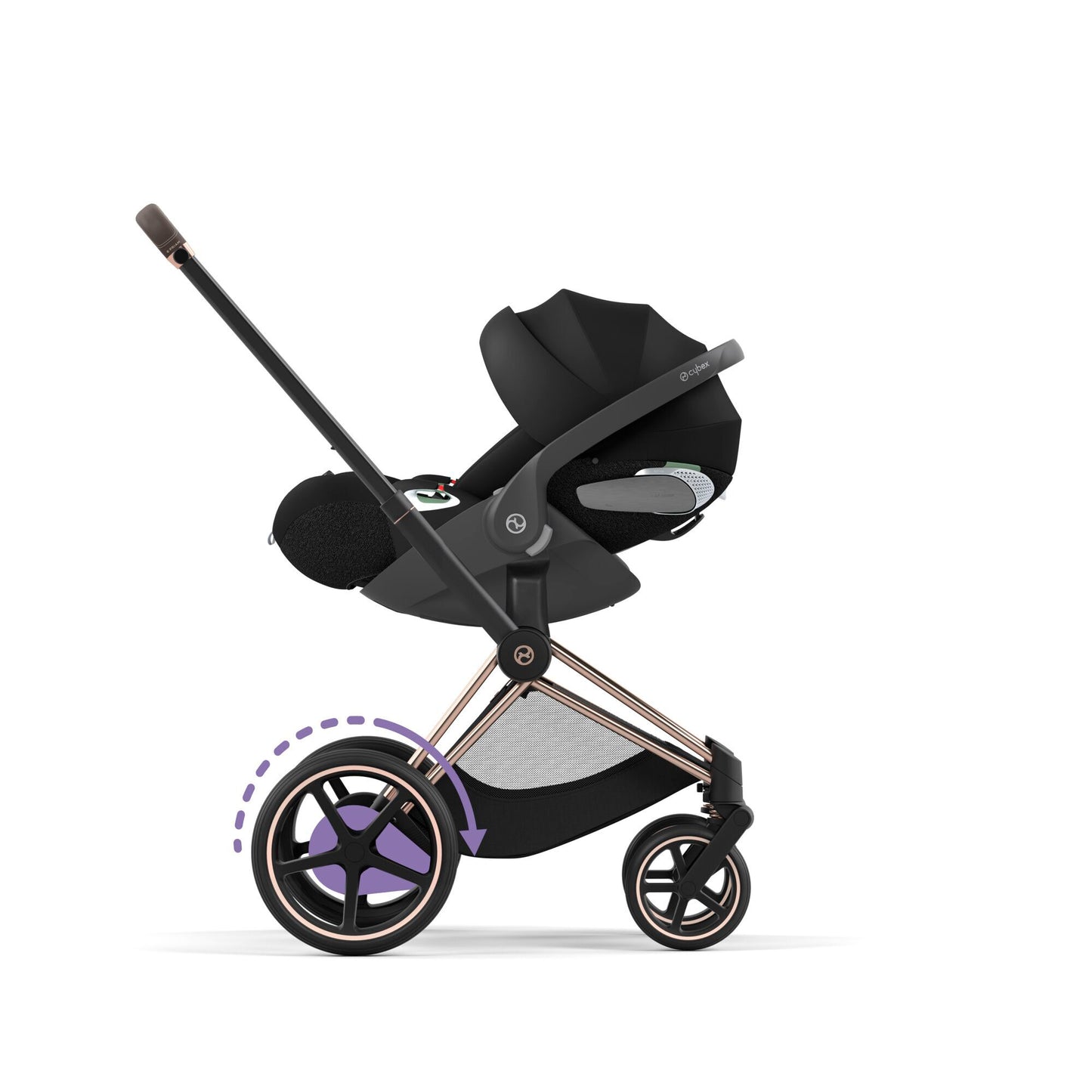 kinderwagen e-Priam frame, rosegold - CYBEX