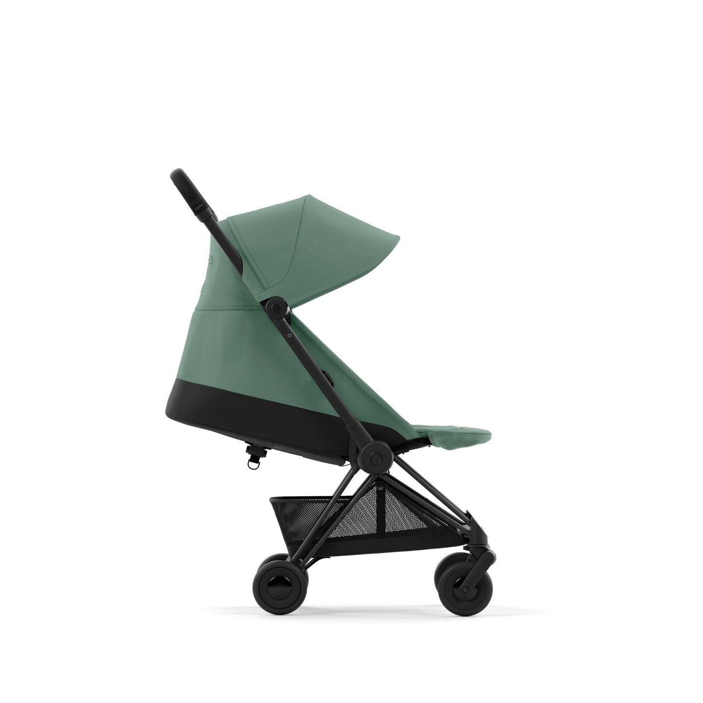 compacte buggy coya, leaf green/matt black frame - CYBEX