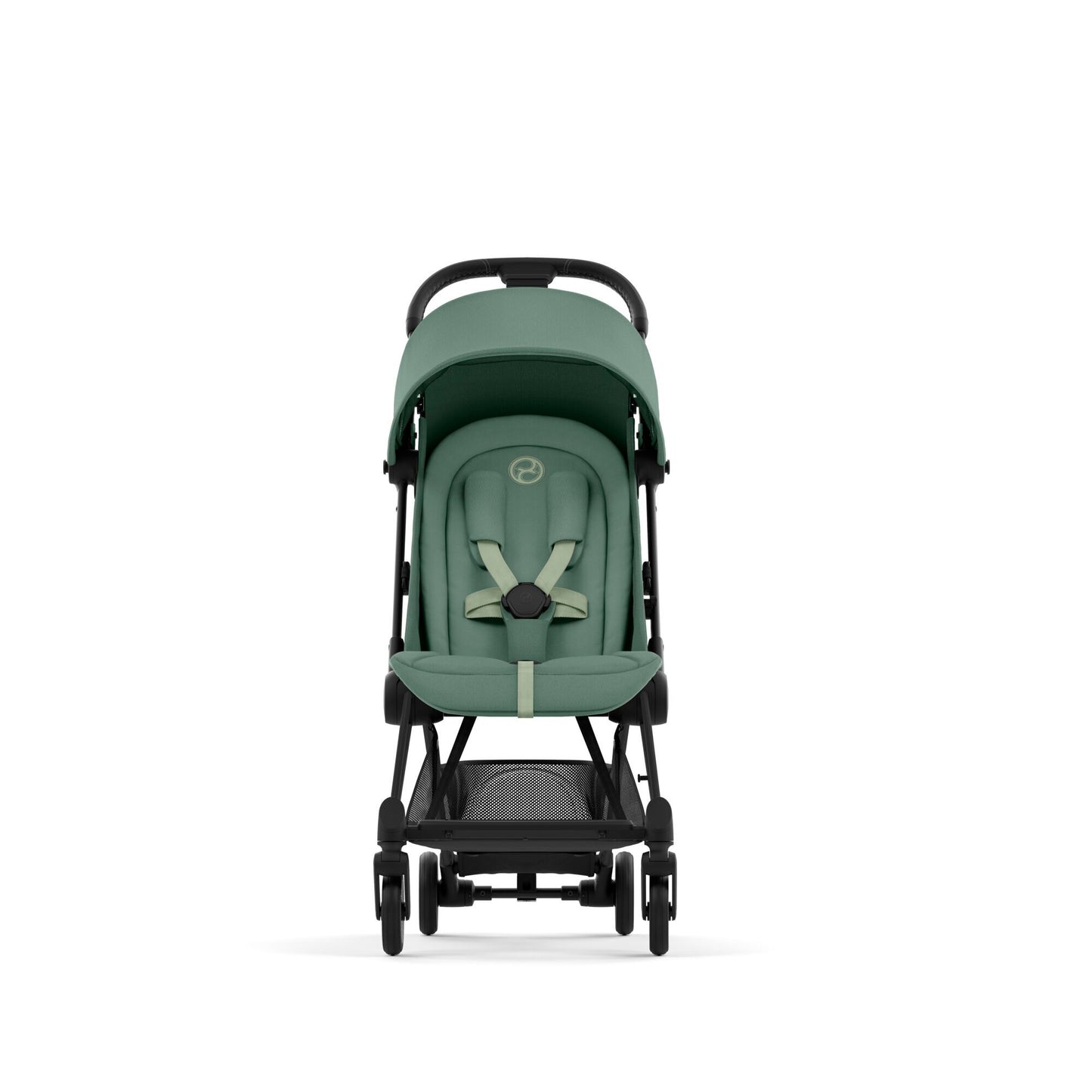 compacte buggy coya, leaf green/matt black frame - CYBEX