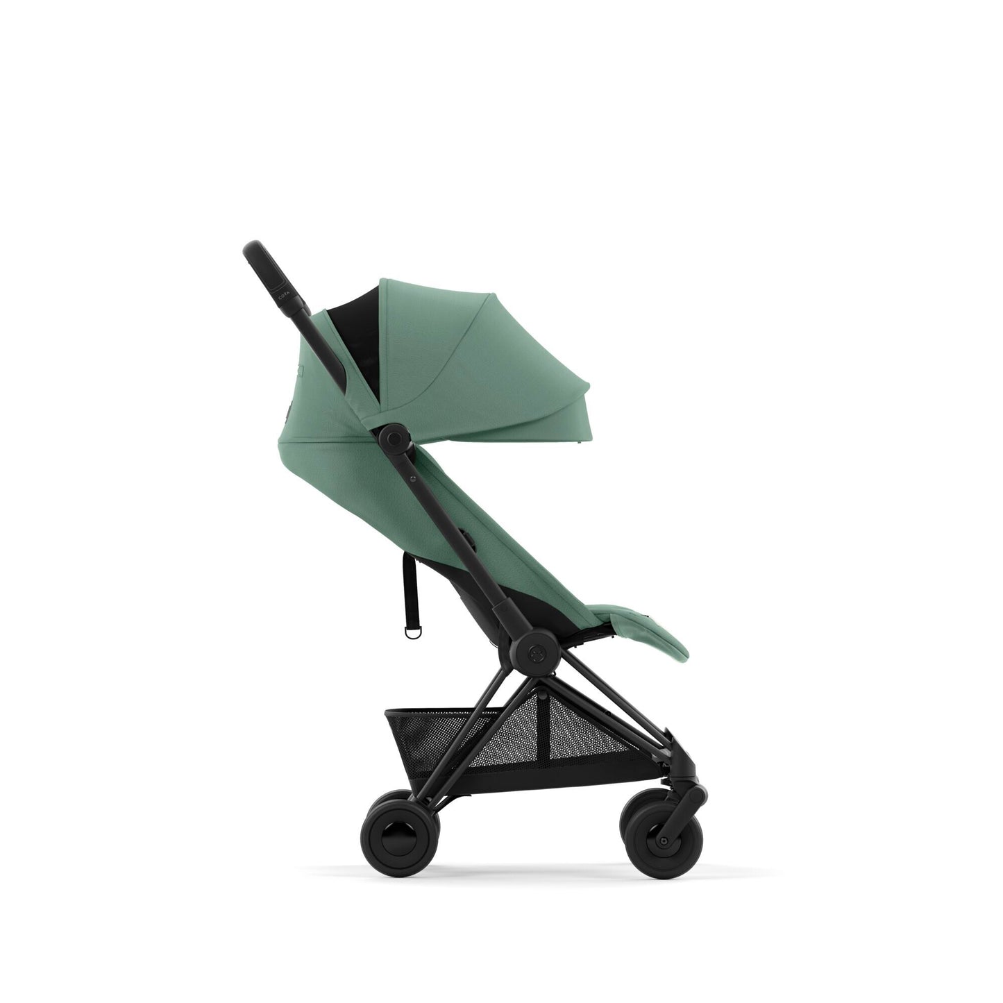 compacte buggy coya, leaf green/matt black frame - CYBEX