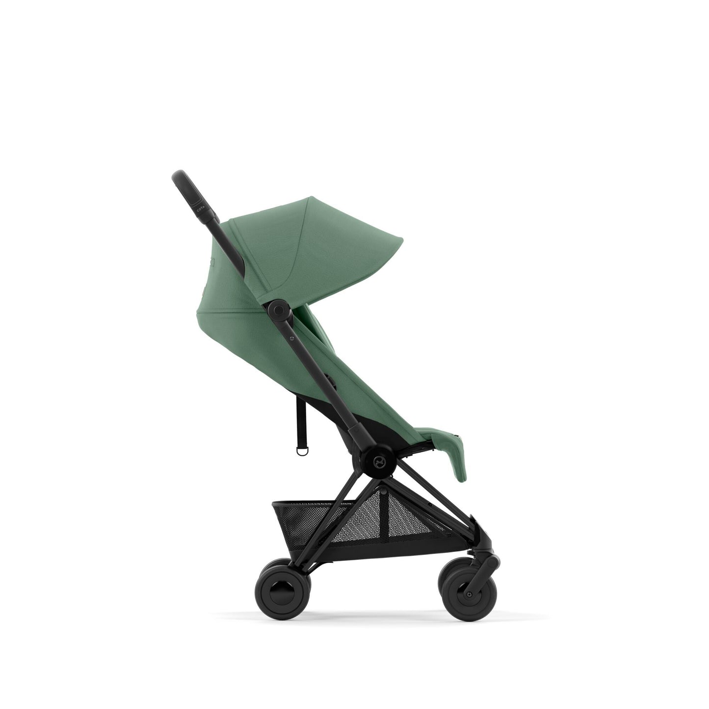 compacte buggy coya, leaf green/matt black frame - CYBEX