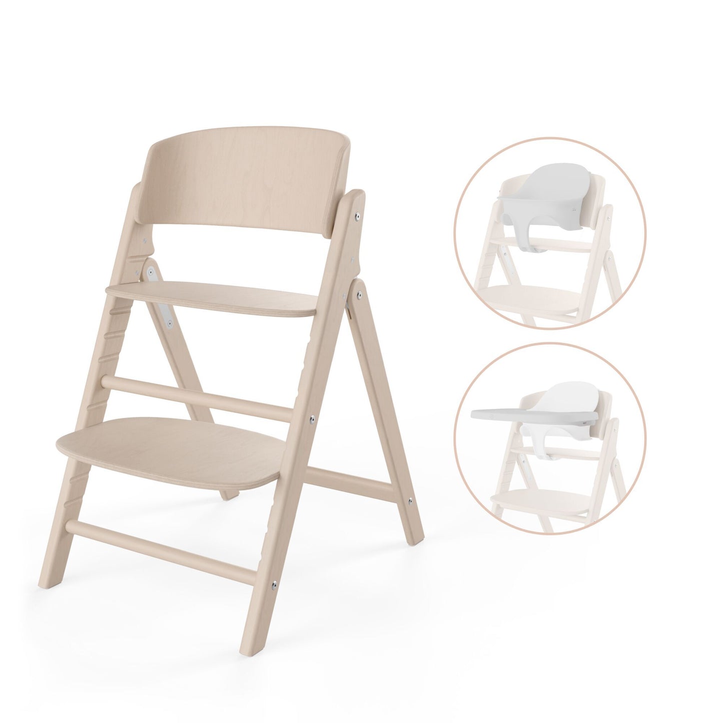 meegroeistoel CLICK & FOLD 3-in-1, all natural - CYBEX